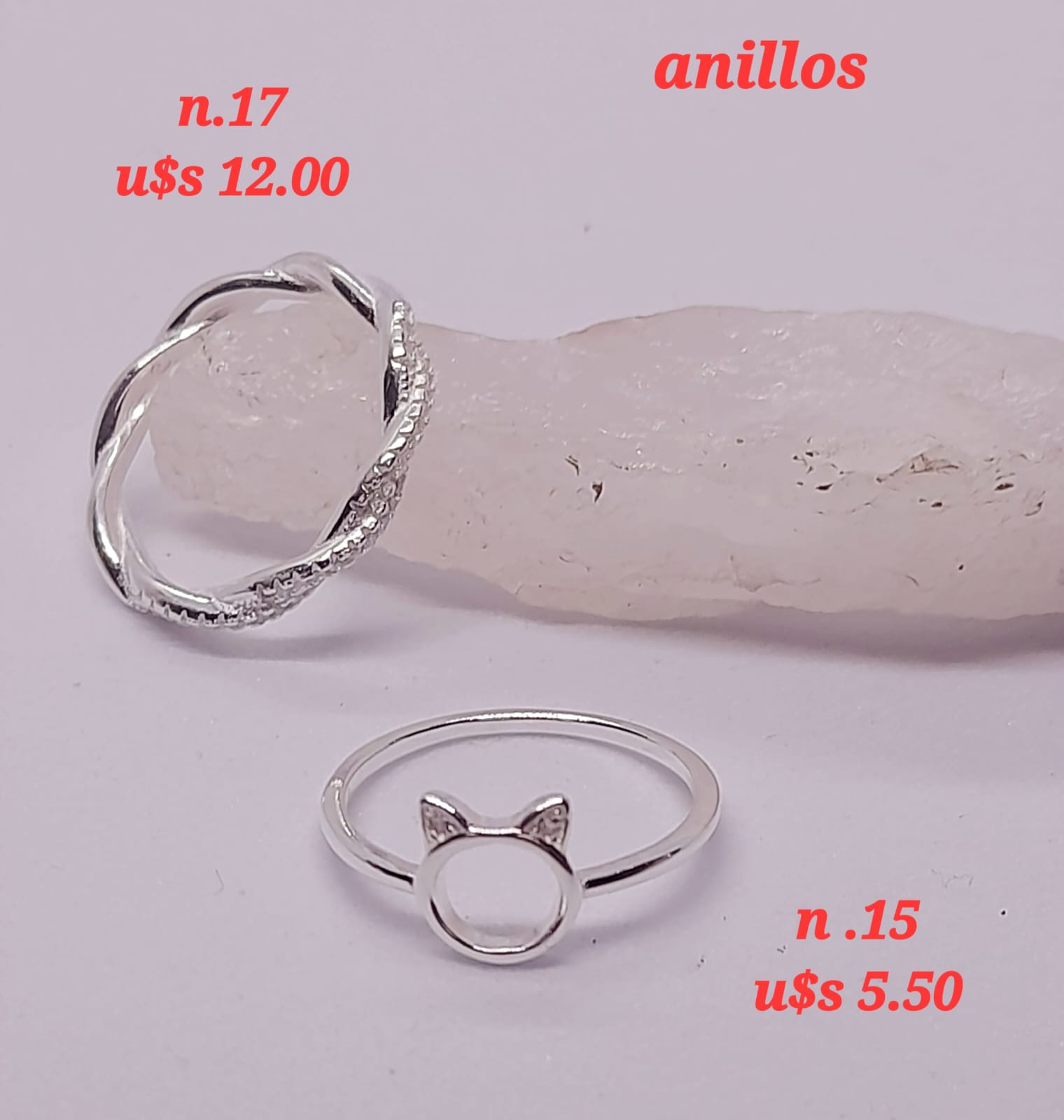 Anillos torzado, gato