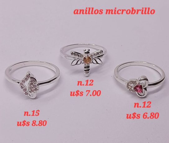 Anillos Cubic plata 925