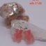 Aros Argolla Ositos Plata 925 silicona