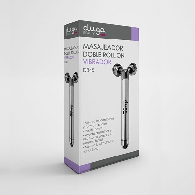 Masajeador Doble Roll On Vibrador DUGA