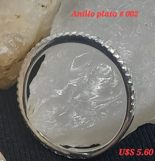 Anillo Plata #002