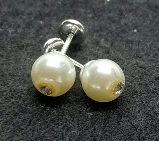 Abridores con Perlas Plata. - Image 2