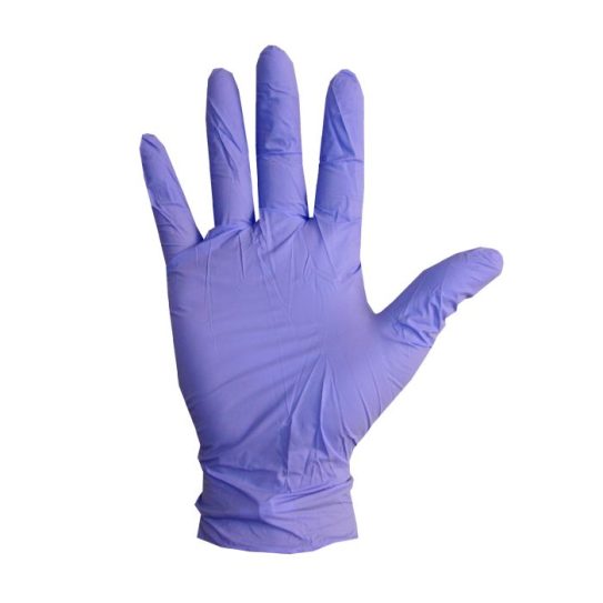 G600 L Guantes Nitrilo AZUL (L) x 100 nacional