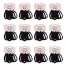 42428 COLITAS DE LYCRA DE COLORES DE 4.5cm PACK x 72 UNIDADES