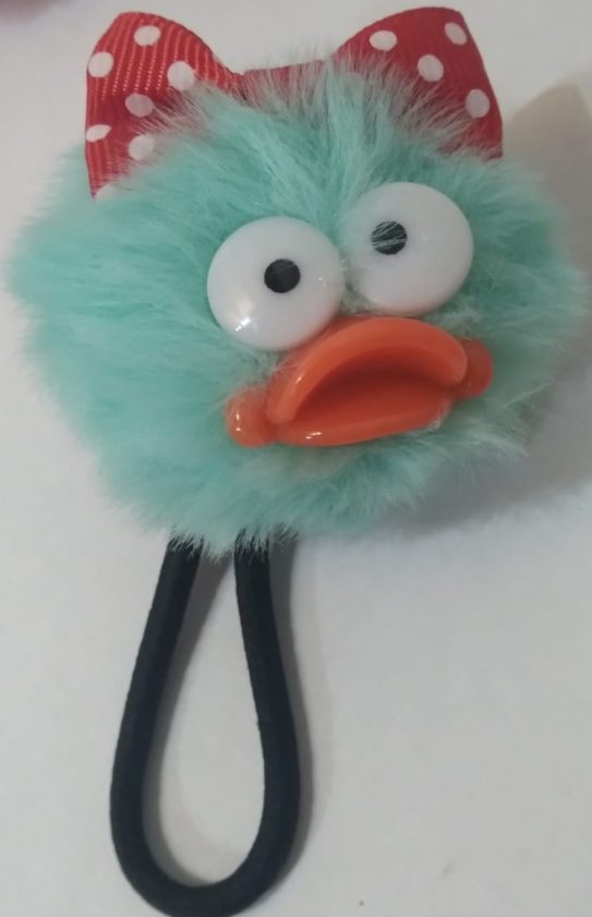 3356 COLITA POMPON PATITO CON MOÑO PACK X 12 UNIDADES