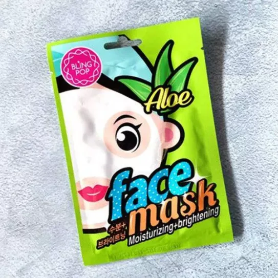 8809132965889 FACE MASK ALOE HIDRATANTE+ILUMINADOR X 20 ML X UNID