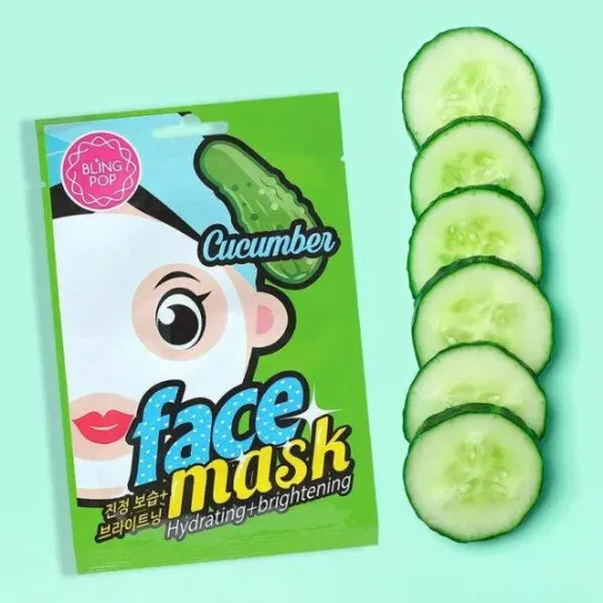 8809132967937 FACE MASK CUCUMBER HIDRATANTE+ILUMINADOR X 20ML X UNID