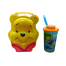 Winnie Lunchera + Vaso +candado Winnie the Pooh Disney