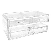 O1508 Organizador de Acrílico 4 Cajones (23x10x13)