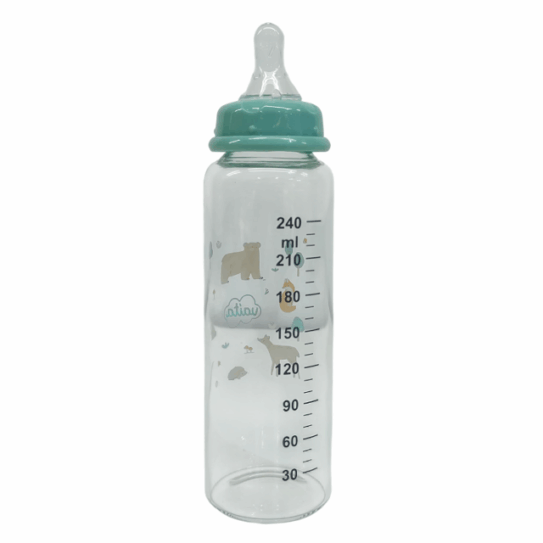 2023 Mamadera de vidrio bf x 240ml VAITA