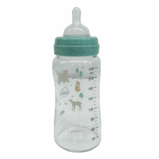 2024 Mamadera de vidrio x 240ml VAITA